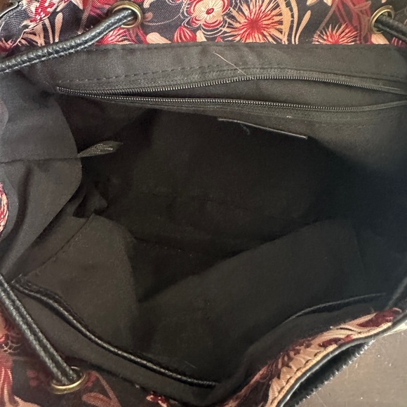 Black Vegan Leather Nanette Lepore Backpack - Picture 5 of 7